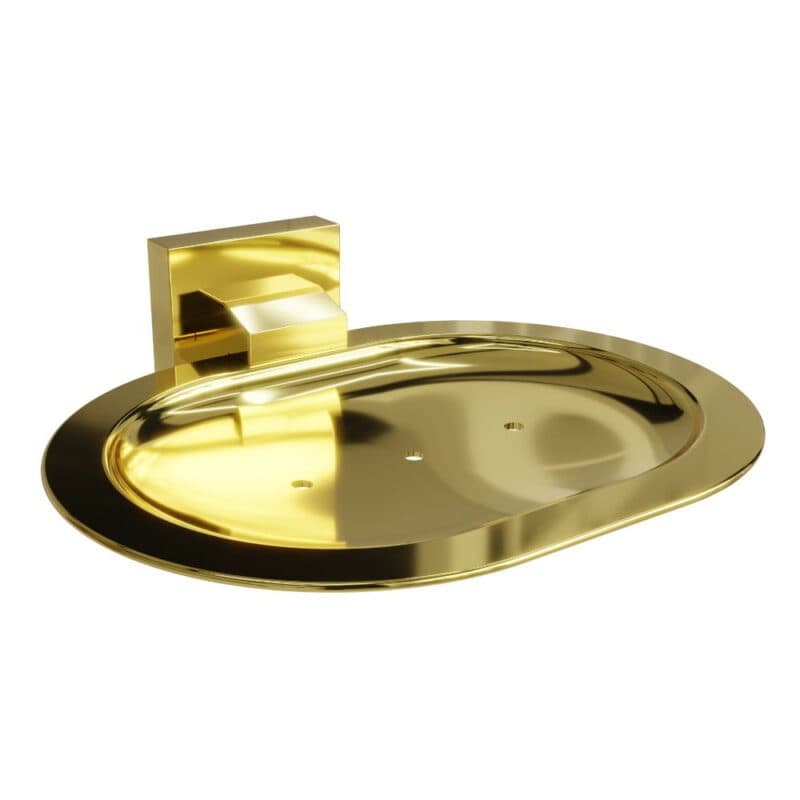 Porta-Sabonete Italy Line Eterna Gold