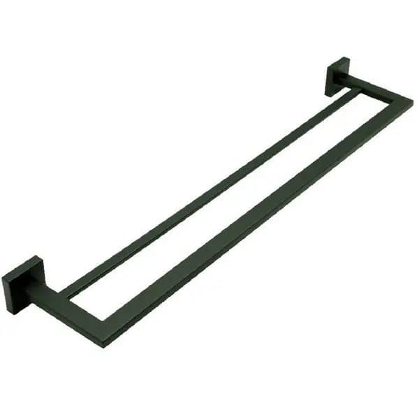 Porta-Toalha Duplo Eterna Black 600 mm