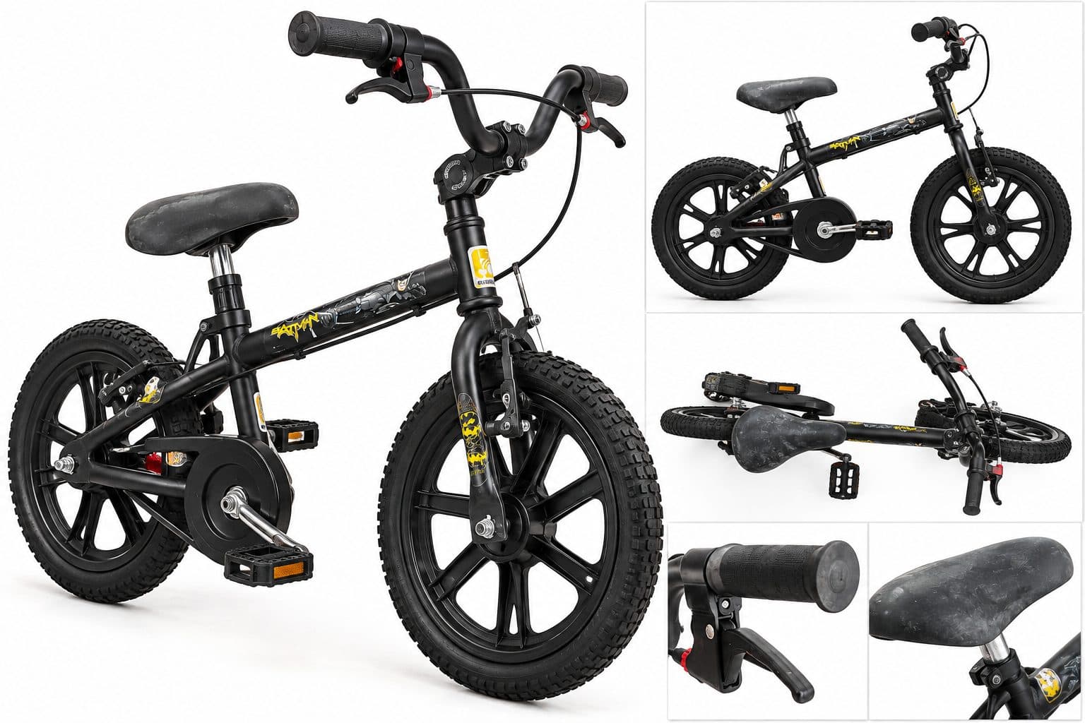 BICICLETA INFANTIL BATMAN BANDEIRANTE – ARO 16