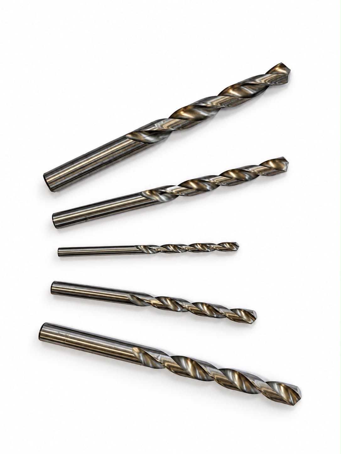 Kit ( 05 pc ) brocas de aço rápido